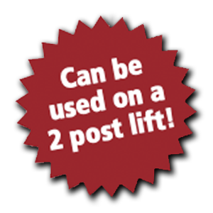 Can be used on a 2 Post Lift