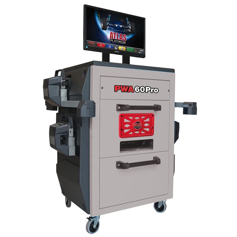 PWA60-Pro-PA-small Atlas Platinum PWA60 Pro wheel aligner with clamps & screen on square